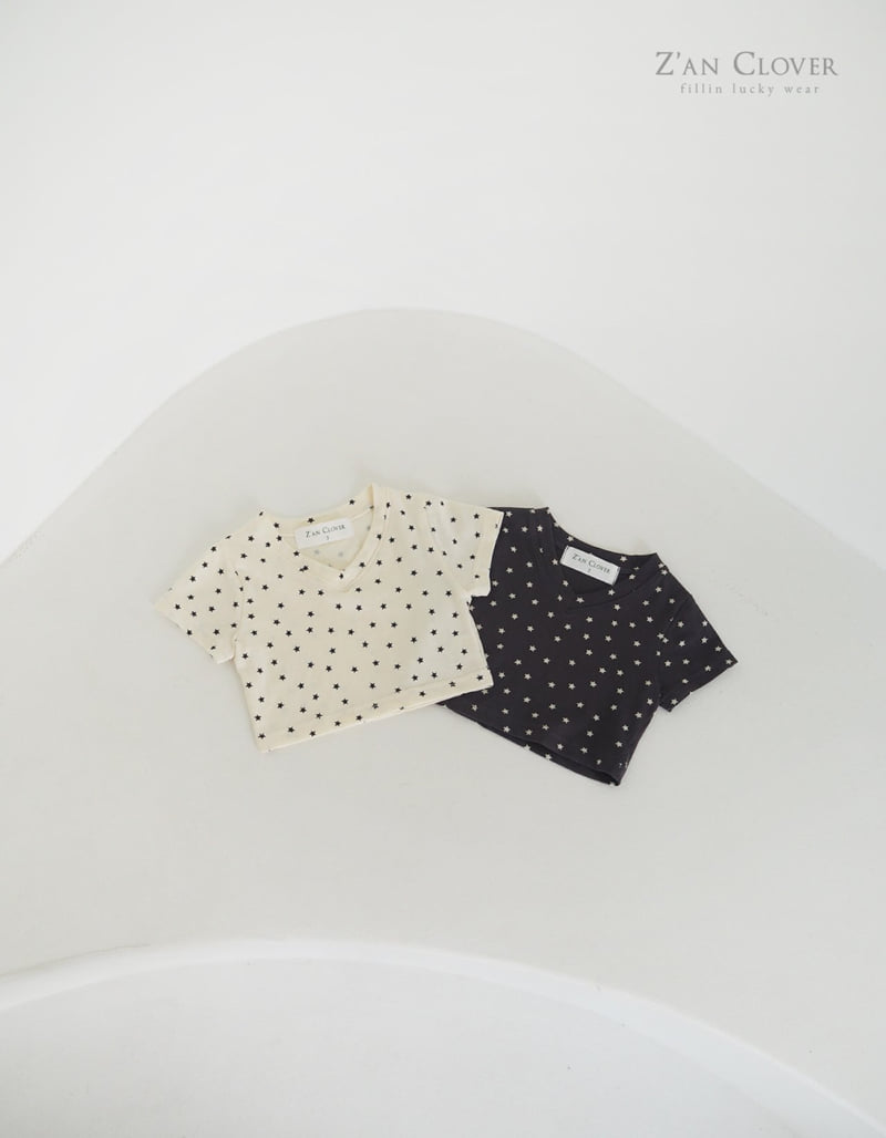 Zan Clover - Korean Children Fashion - #discoveringself - Mini Star Tee - 4