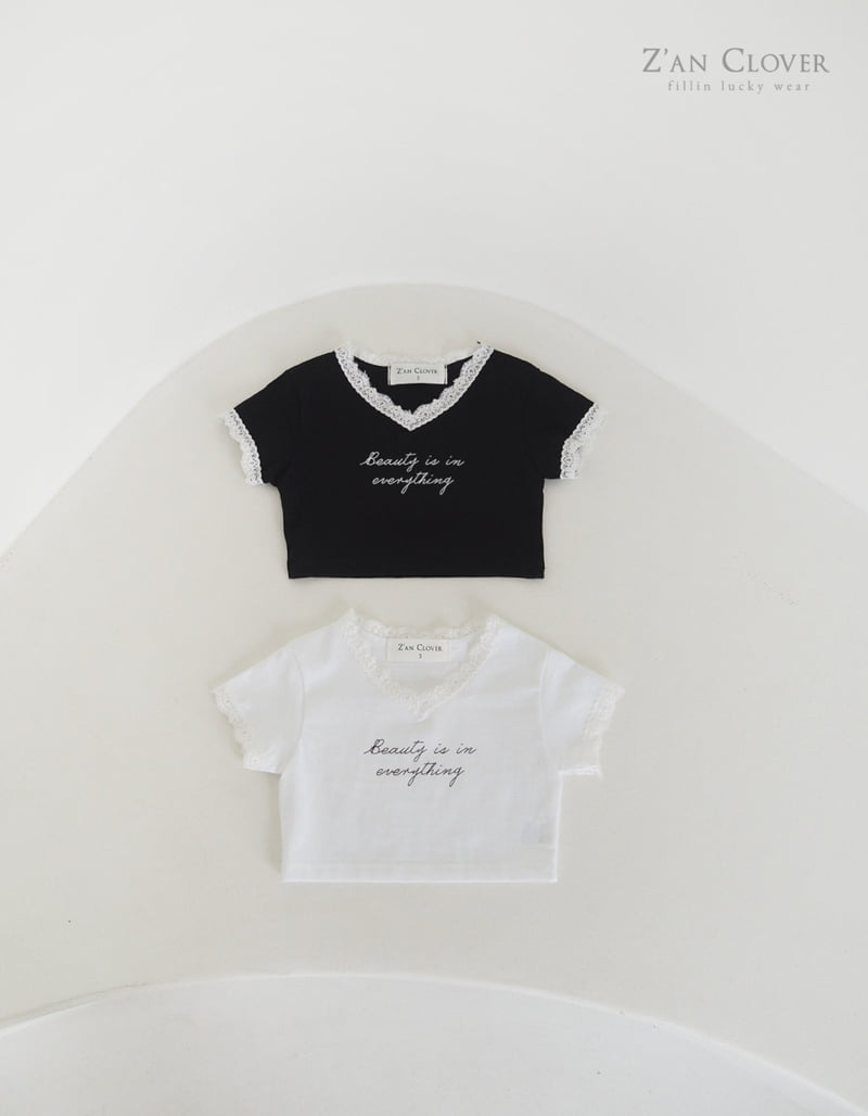 Zan Clover - Korean Children Fashion - #fashionkids - Beauty Tee - 4