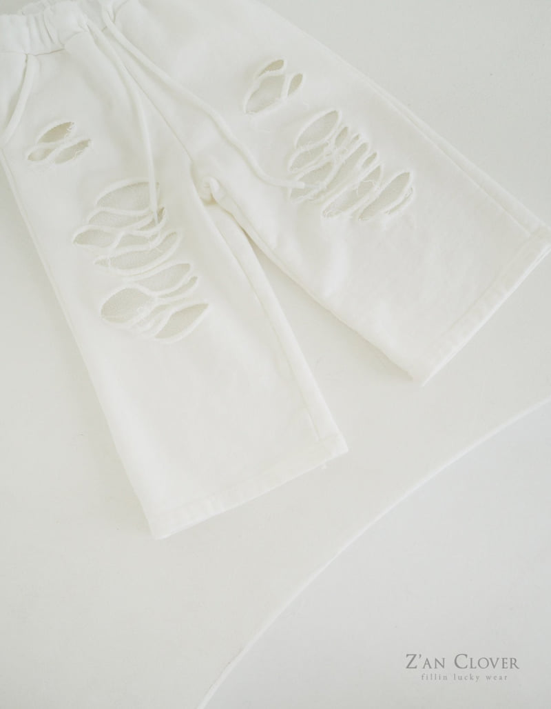 Zan Clover - Korean Children Fashion - #kidsshorts - Vintage Training Pants - 12