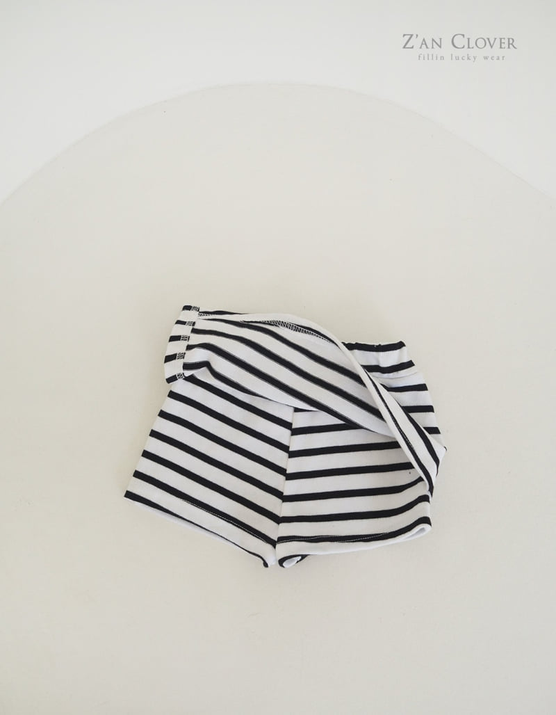 Zan Clover - Korean Children Fashion - #kidsshorts - Marine Wrap Skirt - 9