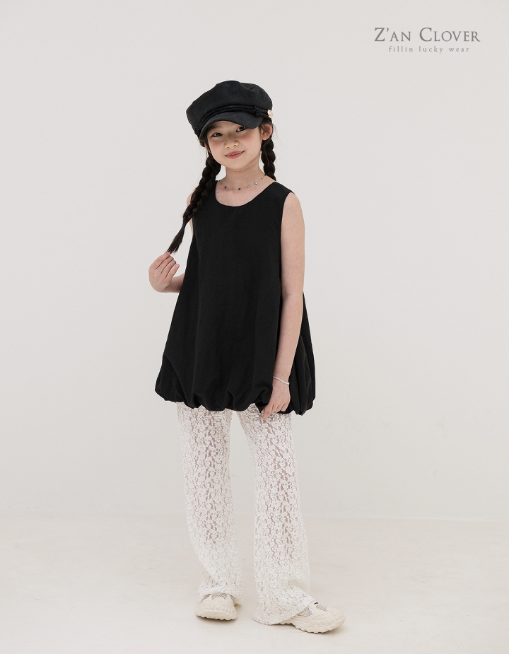 Zan Clover - Korean Children Fashion - #kidsshorts - Lace Bootcut Pants - 10