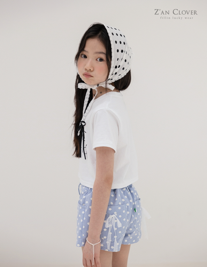 Zan Clover - Korean Children Fashion - #kidsshorts - Dot Short Pants - 12