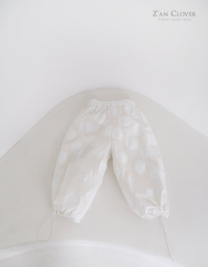 Zan Clover - Korean Children Fashion - #kidsstore - Dot Balloon Pants - 8