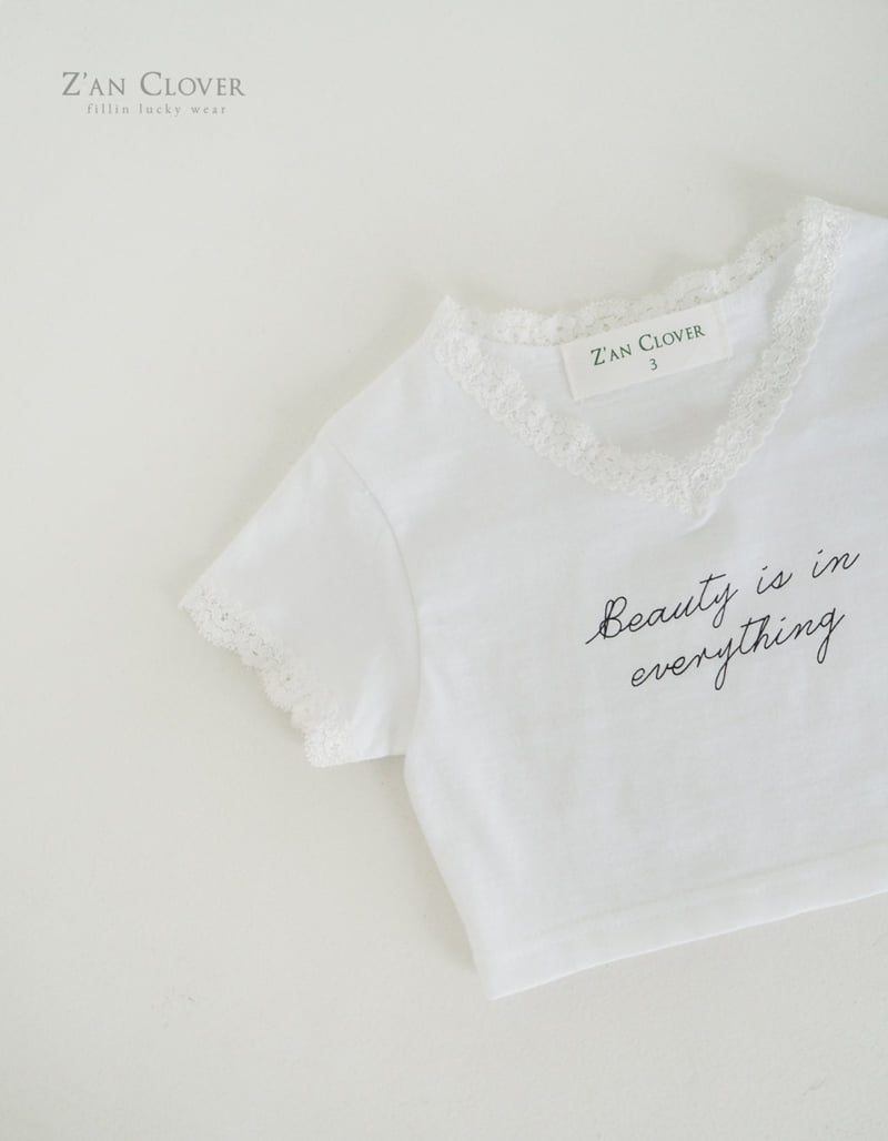Zan Clover - Korean Children Fashion - #kidzfashiontrend - Beauty Tee - 6