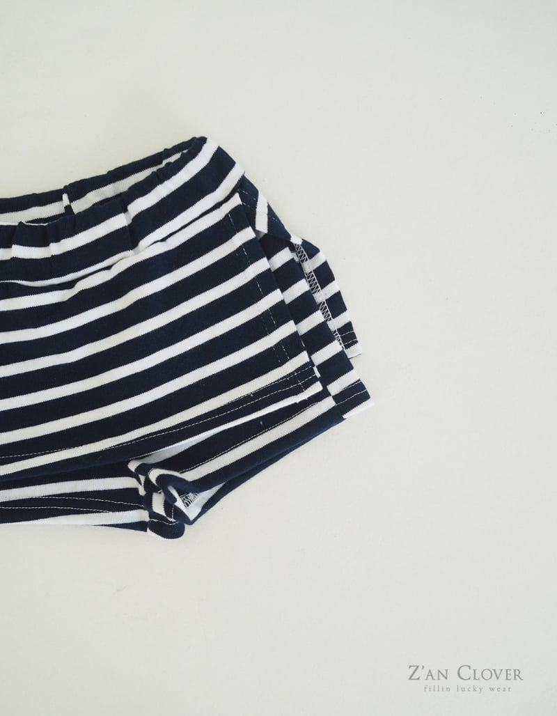 Zan Clover - Korean Children Fashion - #kidzfashiontrend - Marine Wrap Skirt - 11