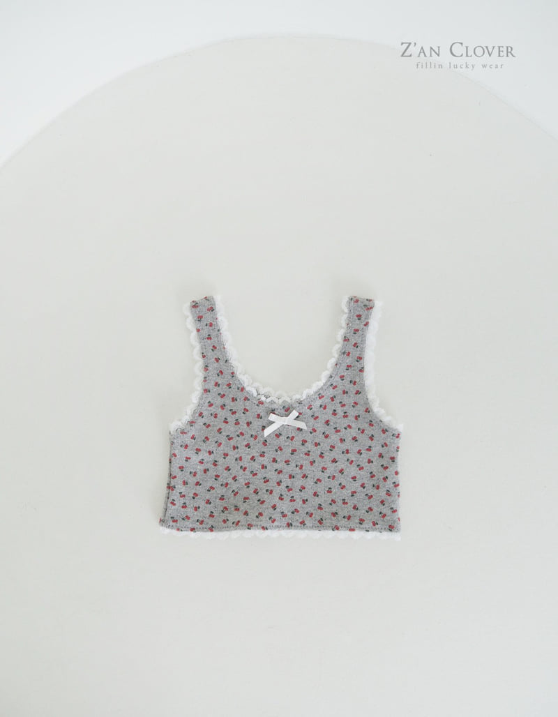 Zan Clover - Korean Children Fashion - #kidzfashiontrend - Cherry Sleeveless - 5