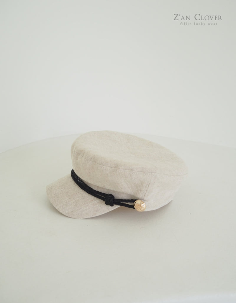 Zan Clover - Korean Children Fashion - #Kfashion4kids - Linen Marine Cap - 4