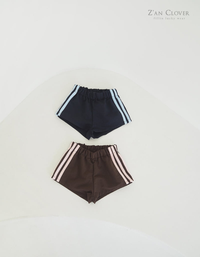 Zan Clover - Korean Children Fashion - #Kfashion4kids - Seersucker Shorts - 4