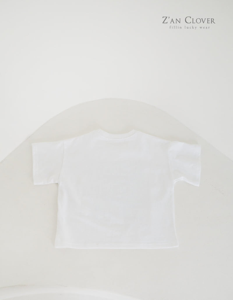 Zan Clover - Korean Children Fashion - #littlefashionista - Cat Tee - 7