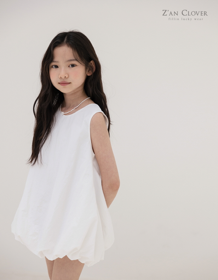 Zan Clover - Korean Children Fashion - #Kfashion4kids - Monroe Balloon One-piece - 4