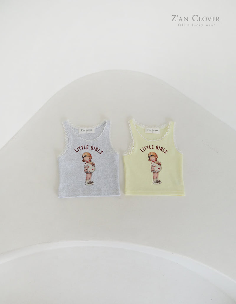 Zan Clover - Korean Children Fashion - #littlefashionista - Little Girl Sleeveless - 4