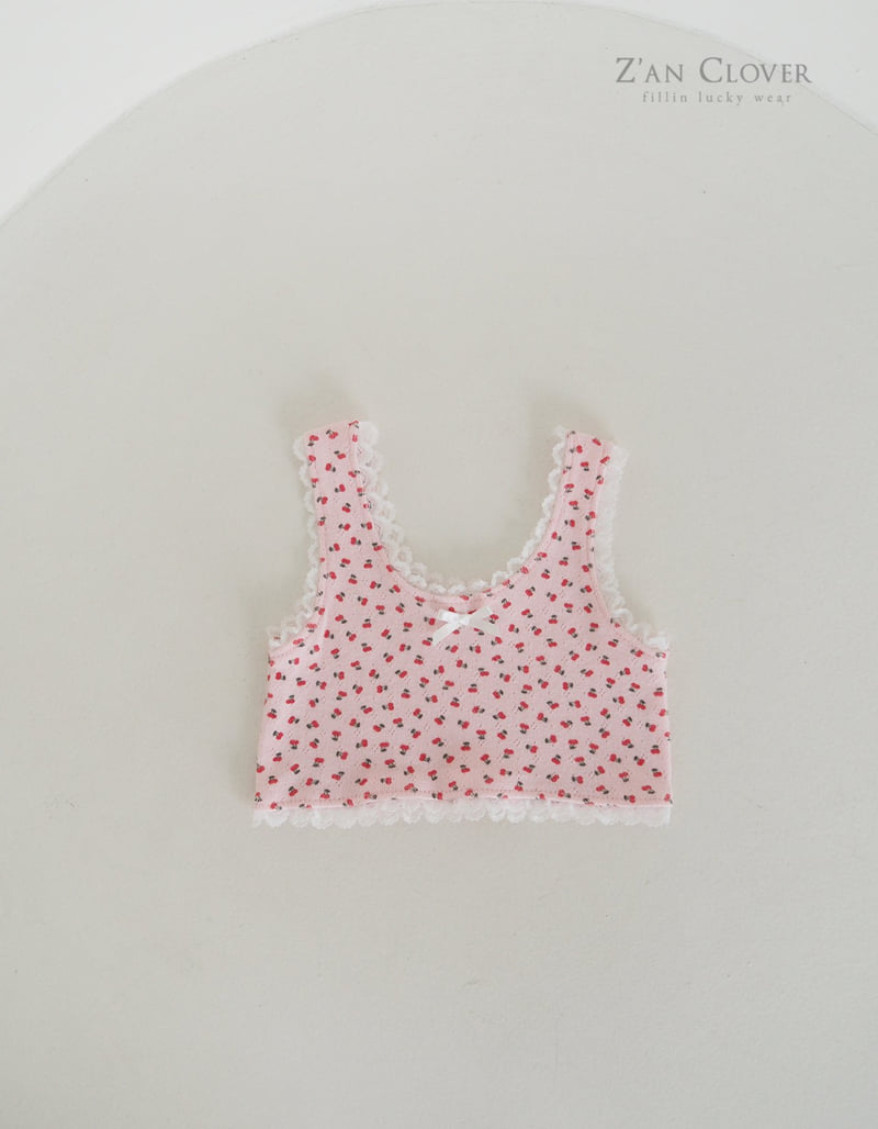 Zan Clover - Korean Children Fashion - #magicofchildhood - Cherry Sleeveless - 8