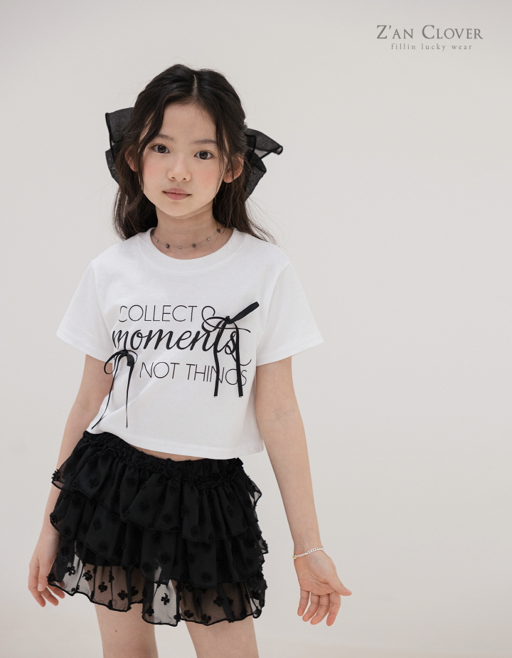 Zan Clover - Korean Children Fashion - #magicofchildhood - Chiffon Tiered Skirt - 8