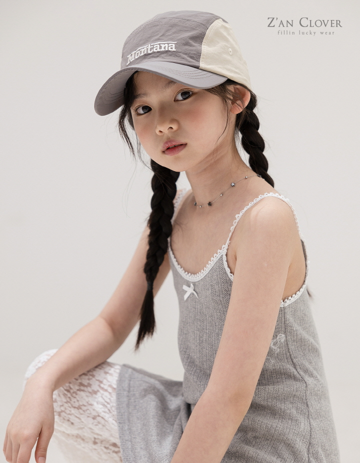 Zan Clover - Korean Children Fashion - #magicofchildhood - Eyelet Slip One-piece - 9
