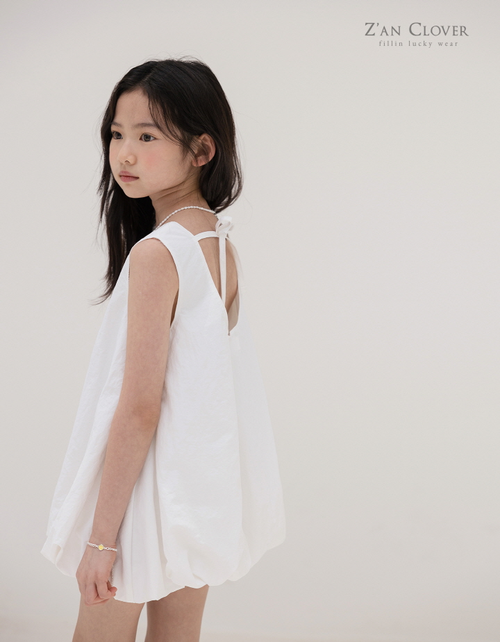 Zan Clover - Korean Children Fashion - #magicofchildhood - Monroe Balloon One-piece - 5