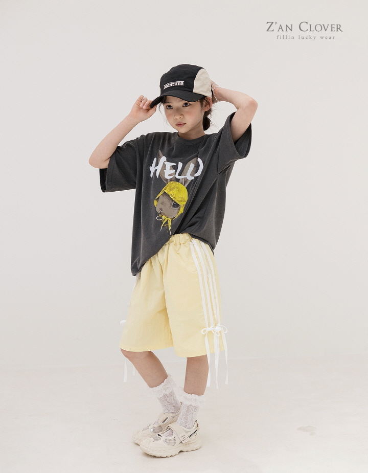 Zan Clover - Korean Children Fashion - #magicofchildhood - Ribbon Anorak Bermuda Pants - 10