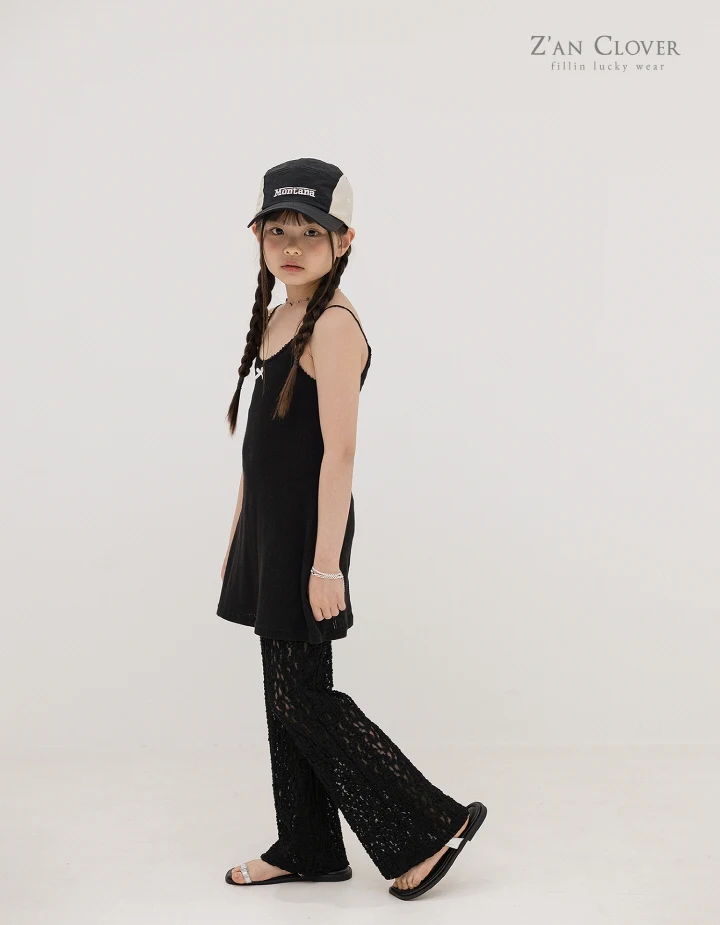 Zan Clover - Korean Children Fashion - #minifashionista - Eyelet Slip One-piece - 10