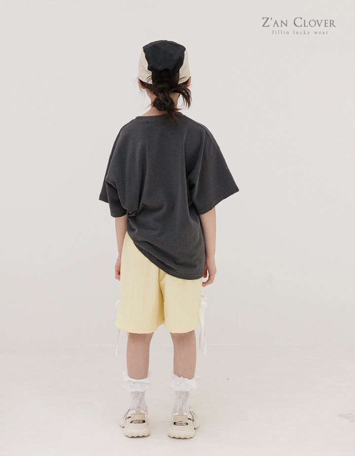 Zan Clover - Korean Children Fashion - #minifashionista - Ribbon Anorak Bermuda Pants - 11
