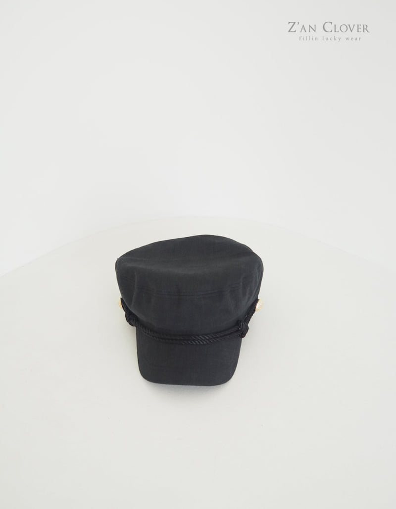 Zan Clover - Korean Children Fashion - #prettylittlegirls - Linen Marine Cap - 7