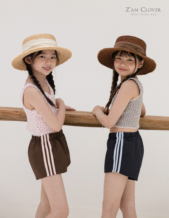 Zan Clover - Korean Children Fashion - #prettylittlegirls - Seersucker Short Pants - 9