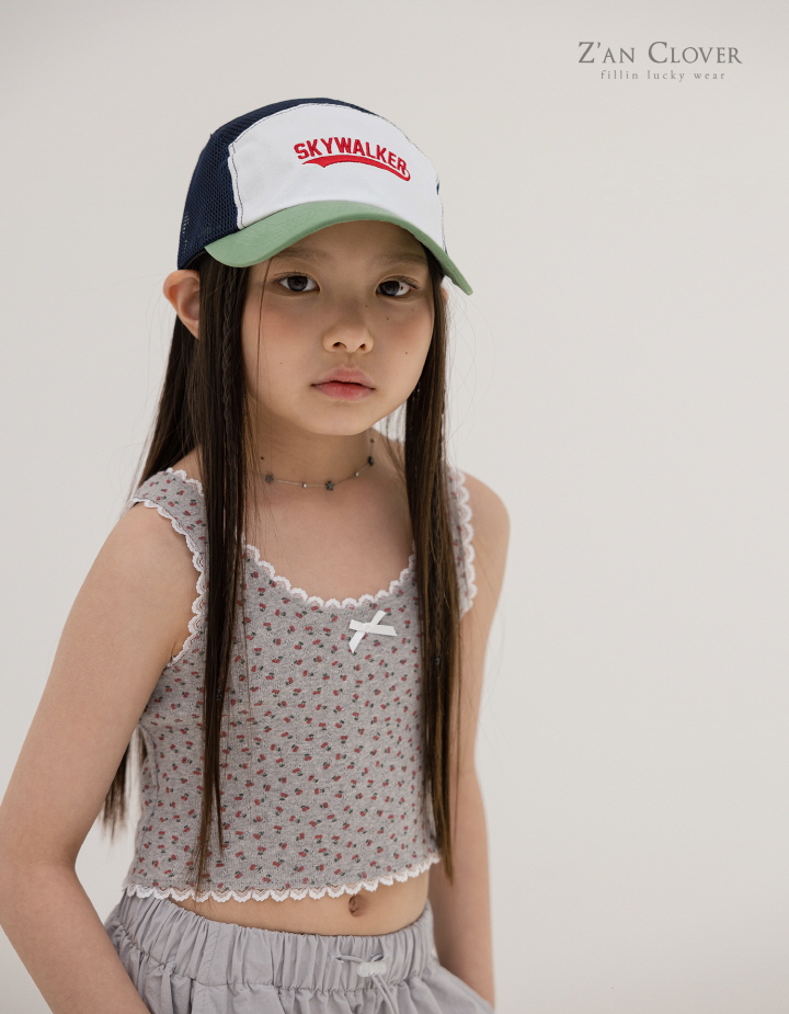 Zan Clover - Korean Children Fashion - #minifashionista - Cherry Sleeveless - 4
