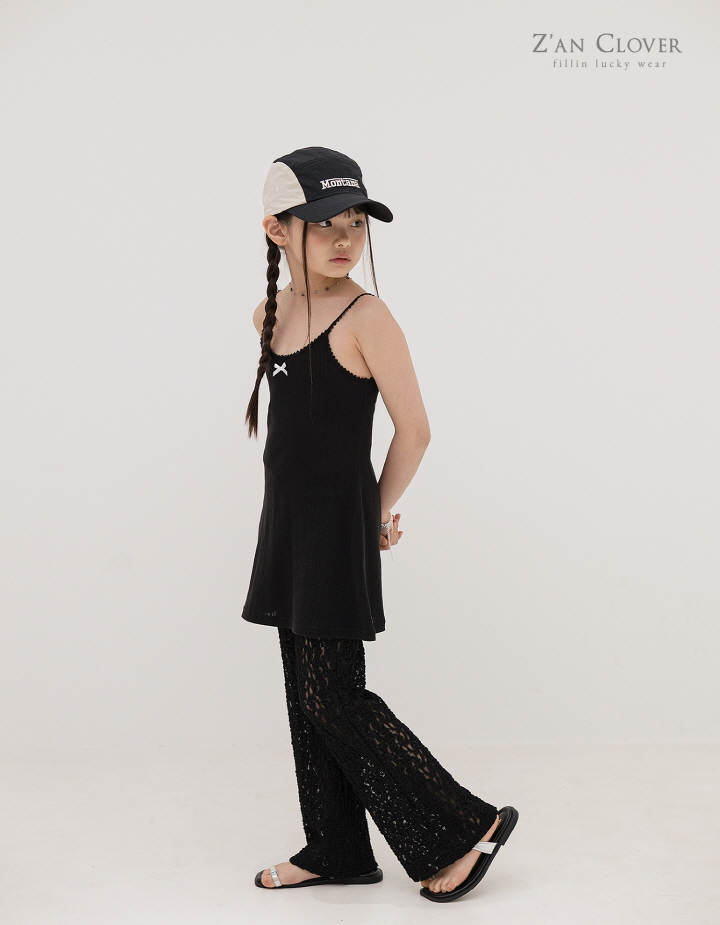 Zan Clover - Korean Children Fashion - #prettylittlegirls - Eyelet Slip One-piece - 11