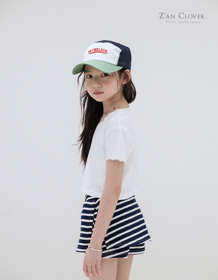 Zan Clover - Korean Children Fashion - #prettylittlegirls - Marine Wrap Skirt - 8