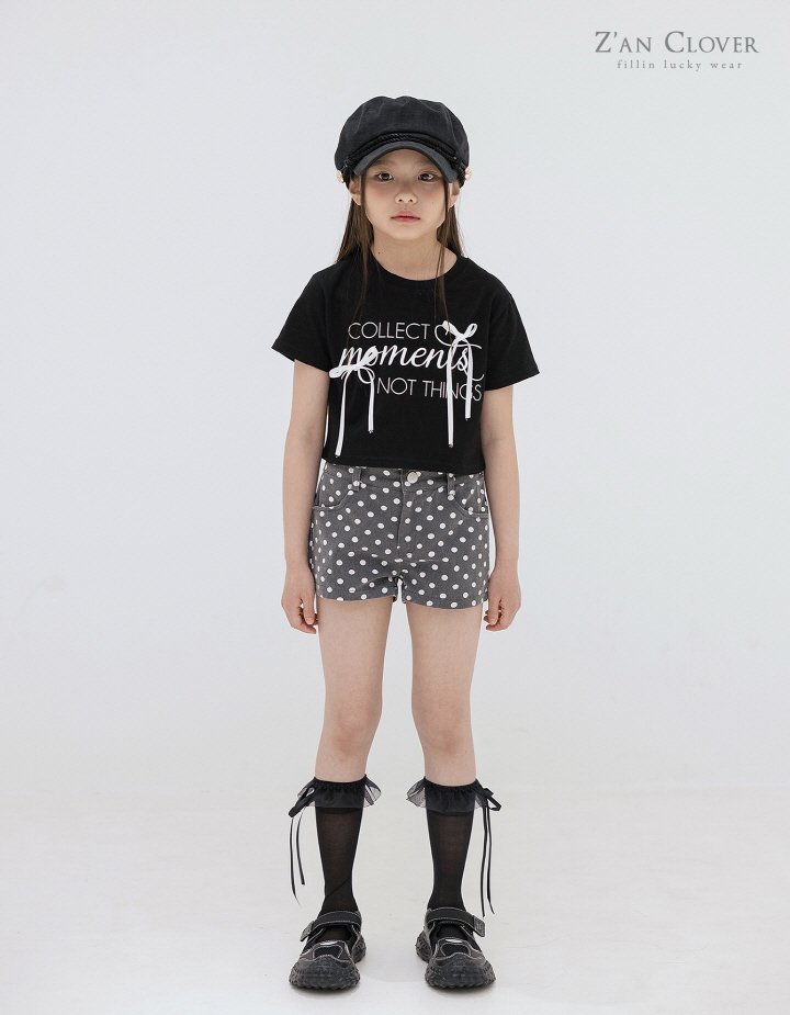 Zan Clover - Korean Children Fashion - #prettylittlegirls - Dot Short Pants - 5