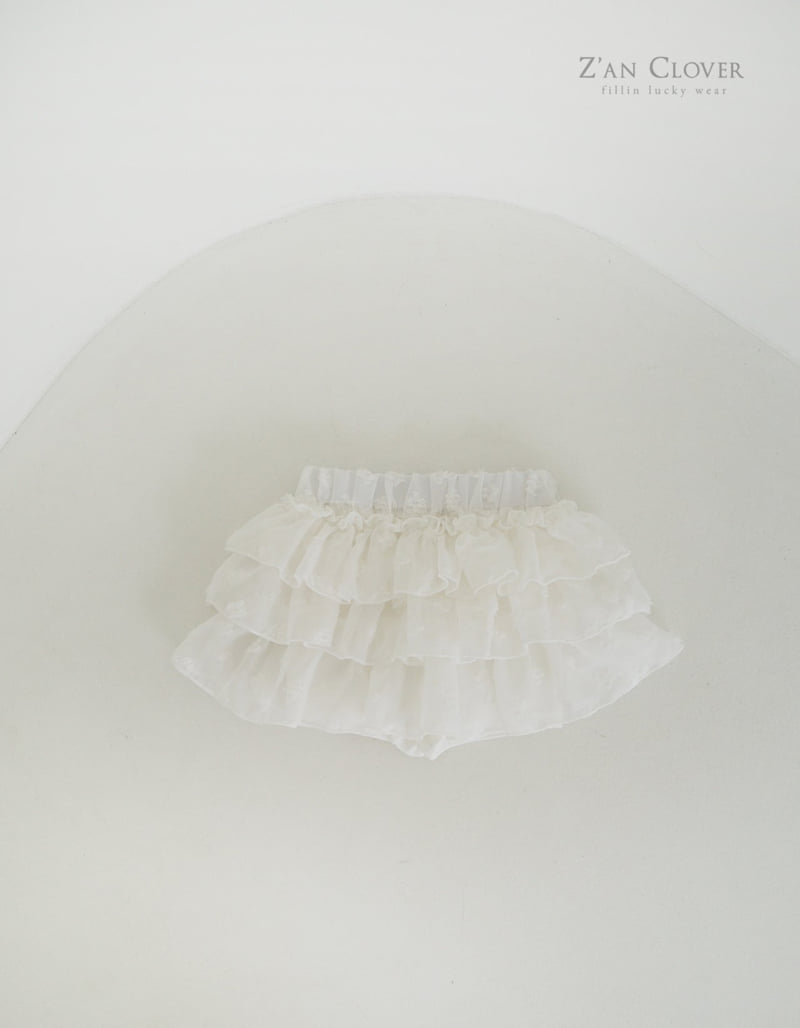 Zan Clover - Korean Children Fashion - #stylishchildhood - Chiffon Tiered Skirt - 5