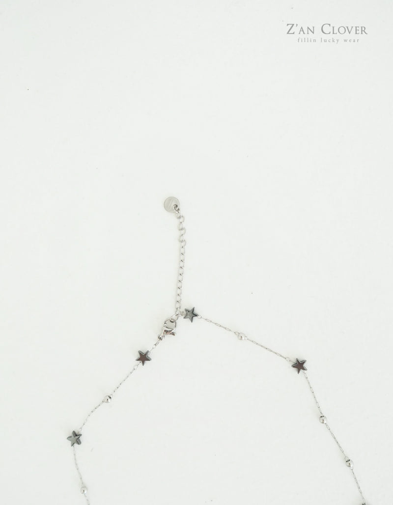 Zan Clover - Korean Children Fashion - #stylishchildhood - Star Necklace - 3