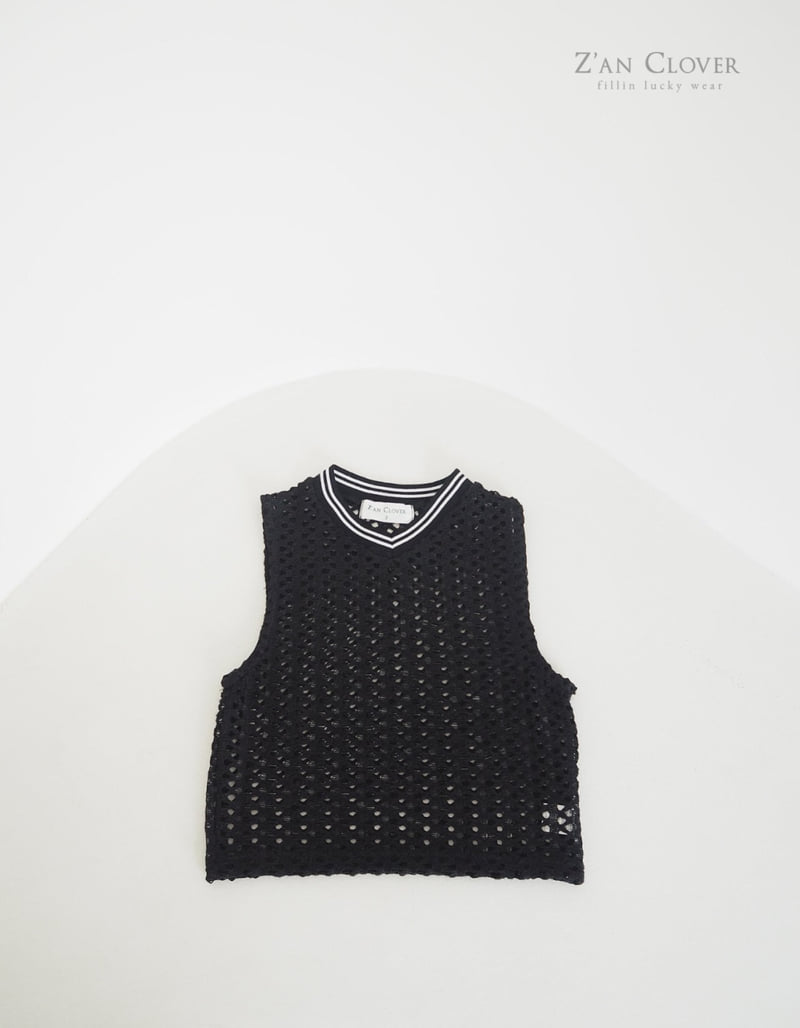 Zan Clover - Korean Children Fashion - #stylishchildhood - Soft Mesh Sleeveless - 9
