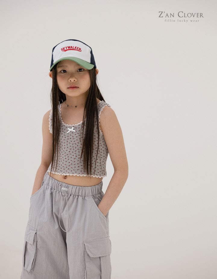 Zan Clover - Korean Children Fashion - #stylishchildhood - Cherry Sleeveless - 7