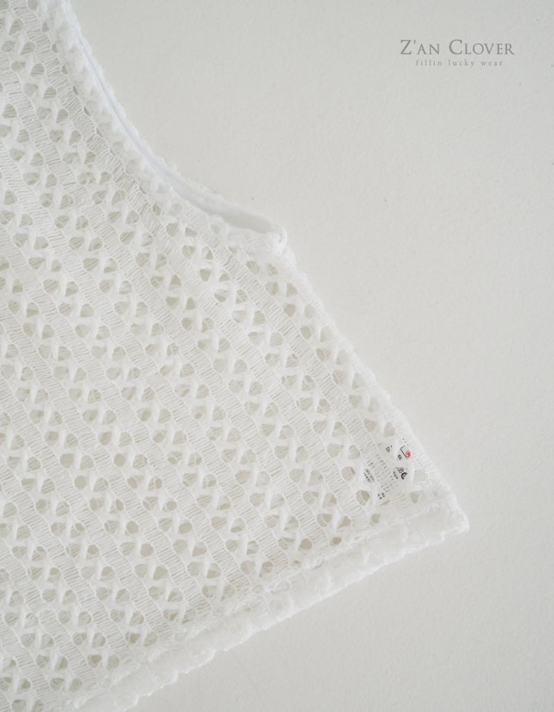 Zan Clover - Korean Children Fashion - #todddlerfashion - Soft Mesh Sleeveless - 7