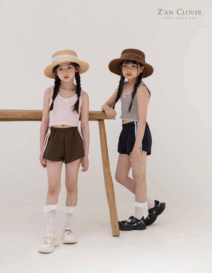 Zan Clover - Korean Children Fashion - #todddlerfashion - Seersucker Short Pants - 10