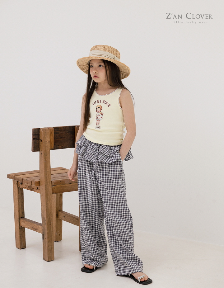Zan Clover - Korean Children Fashion - #todddlerfashion - Little Girl Sleeveless - 8
