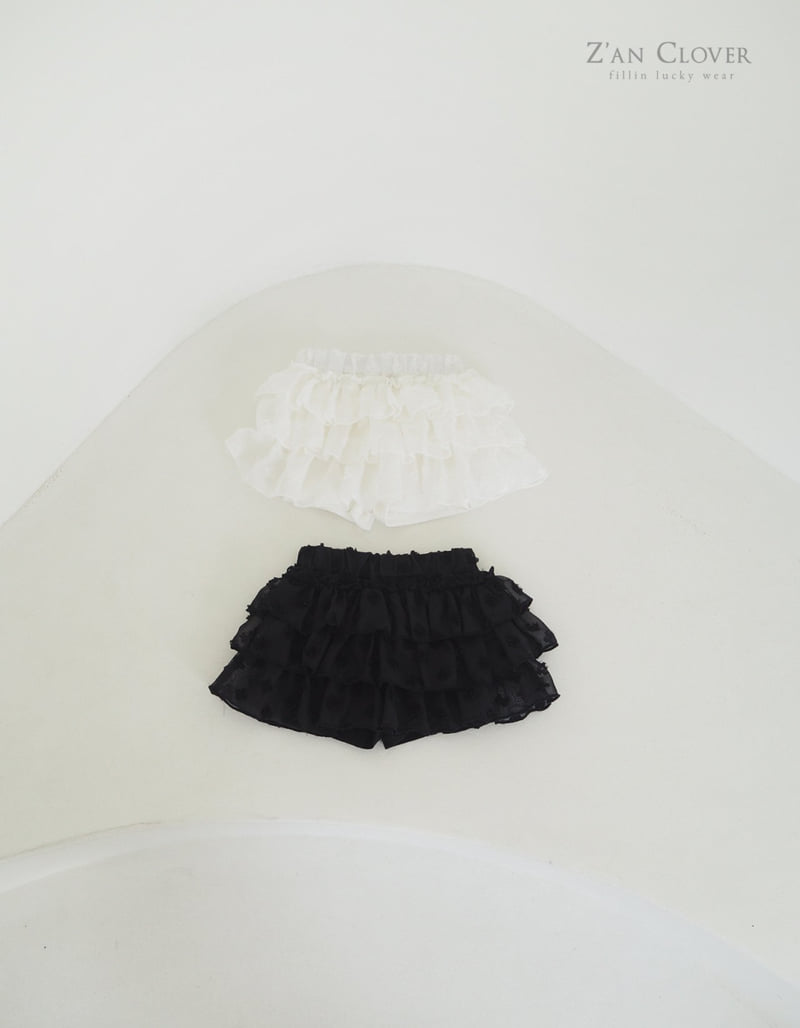 Zan Clover - Korean Children Fashion - #todddlerfashion - Chiffon Tiered Skirt - 4
