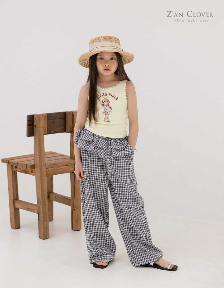 Zan Clover - Korean Children Fashion - #toddlerclothing - Little Girl Sleeveless - 9
