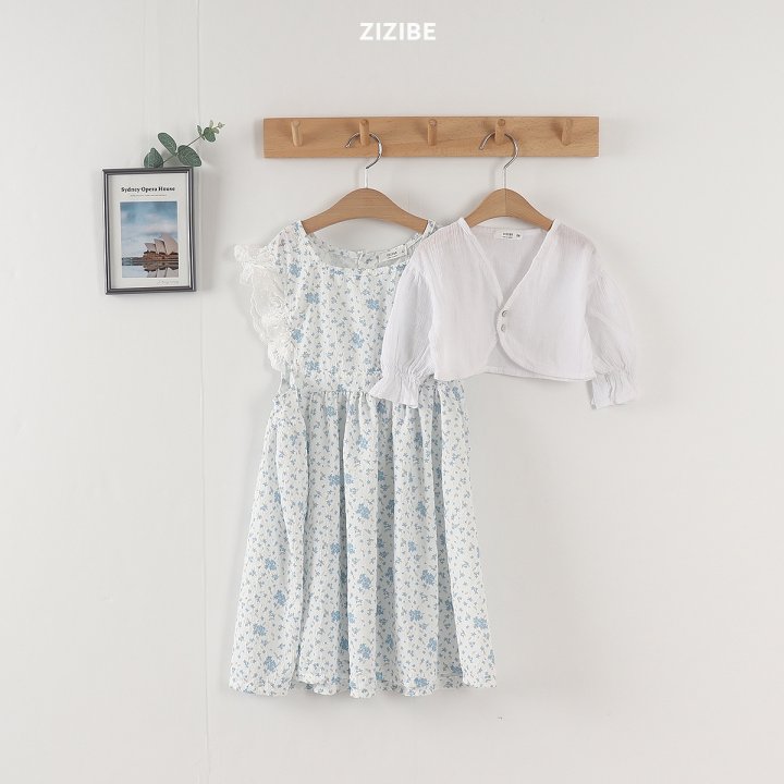 Zizibe - Korean Baby Fashion - #babyboutique - Lace Frill One-Piece - 3
