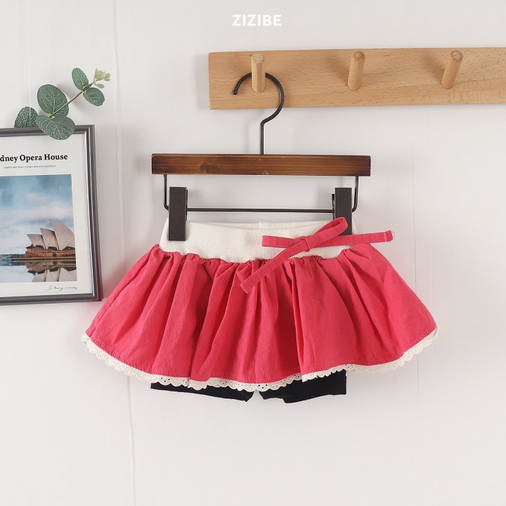 Zizibe - Korean Baby Fashion - #babyboutique - Span Lace Pleated Skirt - 8