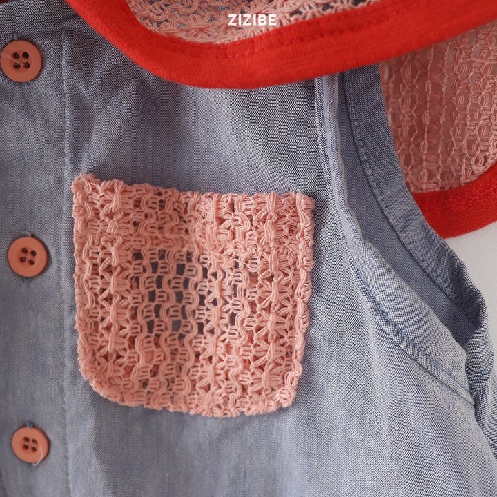 Zizibe - Korean Baby Fashion - #babyboutiqueclothing - Span Pocket Jumpsuit - 11
