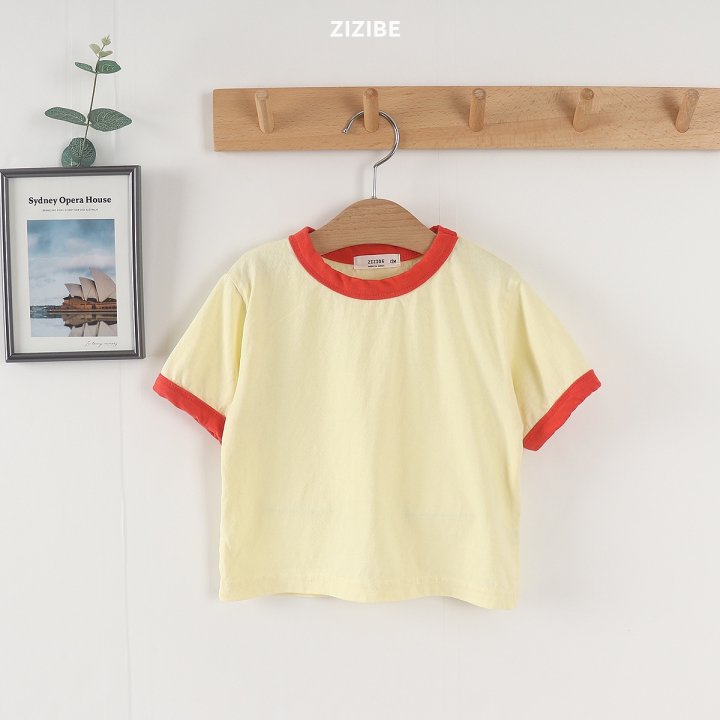 Zizibe - Korean Baby Fashion - #babygirlfashion - Color Blocking Rappa Tee - 6