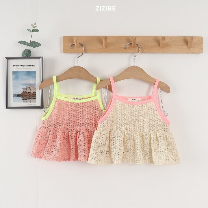 Zizibe - Korean Baby Fashion - #babygirlfashion - Songsong Frill Sleeveless