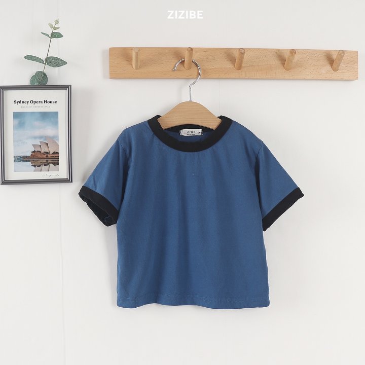 Zizibe - Korean Baby Fashion - #babylifestyle - Color Blocking Rappa Tee - 7