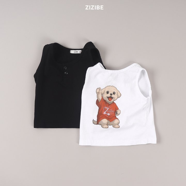 Zizibe - Korean Baby Fashion - #babyoutfit - Warrior Puppy Sleeveless