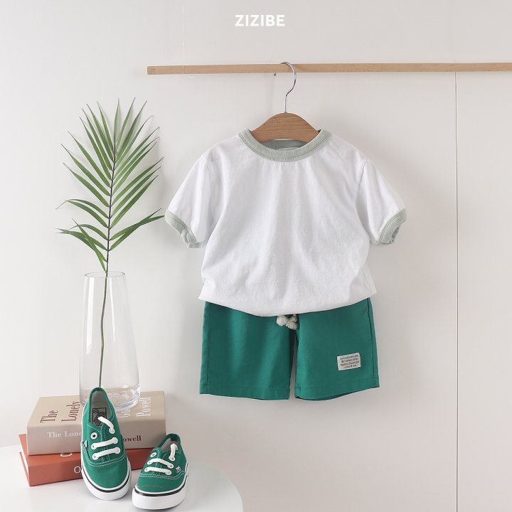 Zizibe - Korean Baby Fashion - #babyoutfit - Color Blocking Rappa Tee - 10