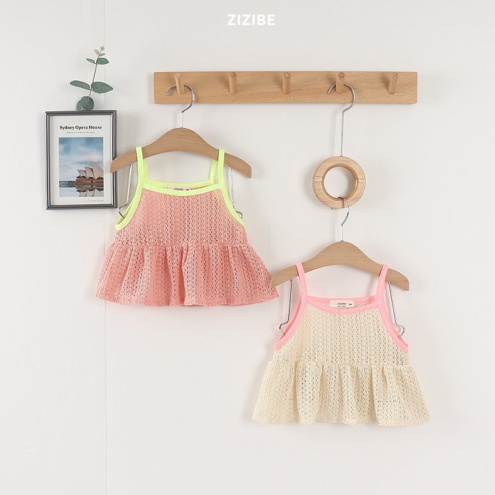 Zizibe - Korean Baby Fashion - #babyoutfit - Songsong Frill Sleeveless - 5