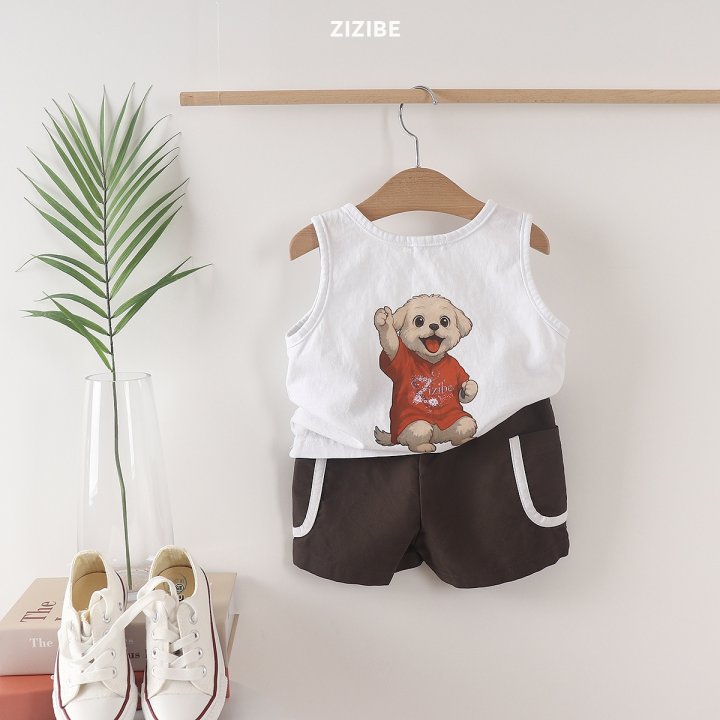 Zizibe - Korean Baby Fashion - #babywear - Warrior Puppy Sleeveless - 4
