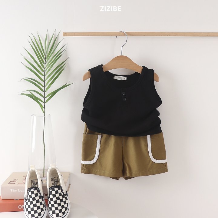 Zizibe - Korean Baby Fashion - #onlinebabyshop - Warrior Puppy Sleeveless - 5