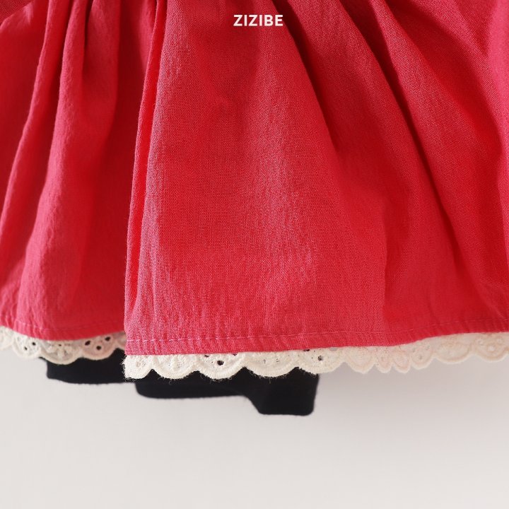 Zizibe - Korean Baby Fashion - #onlinebabyshop - Span Lace Pleated Skirt - 6