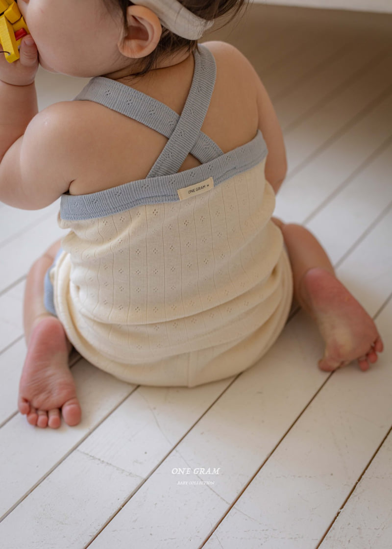 1 Gram - Korean Baby Fashion - #babyboutique - Monica Top Bottom Set - 10